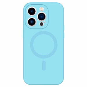 TEL PROTECT MagSilicone Viedtālruņa apvalks Iphone 11 - gaiši zils