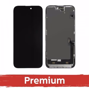 LCD displejs saderīgs ar iPhone 15 Plus melns (INCELL / Premium) /*Removable IC*/
