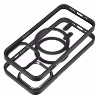 COLOR EDGE MAG COVER viedtālruņa apvalks saderīgs ar Magnētisko IPHONE 13 Pro melns