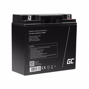 Green Cell AGM54 – hermētisks VRLA AGM akumulators, 12 V, 22 Ah
