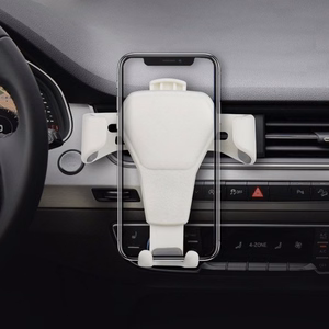 Auto turētājs H01 melns gravitācijas turētājs ventilācijas režģim