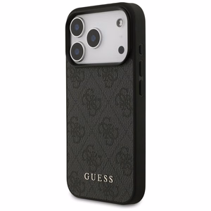 Guess 4G Classic maciņš modelim iPhone 17 Pro / 18 Pro – melns