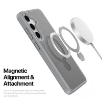 DUX DUCIS viedtālruņa apvalks YIND saderīgs ar MagSafe SAMSUNG S25 Plus pelēks