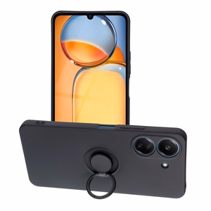 SILIKONA GREDZENS viedtālruņa apvalks XIAOMI Redmi 13C / POCO C65 melns