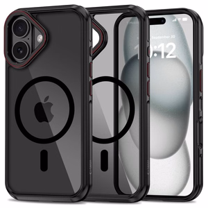 Tech-Protect MagHybrid Magnētiskais viedtālruņa apvalks iPhone 16 - melna