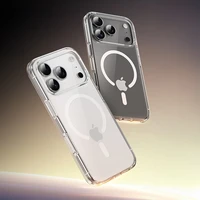 Rock Crystal Shield Sērijas Magnētiskais Viedtālruņa apvalks Iphone 17 Air caurspīdīgs