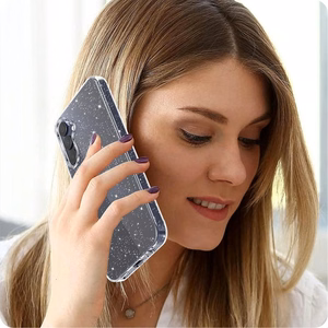Tech-Protect FlexAir Viedtālruņa apvalks Samsung Galaxy S25 - Caurspīdīgs-mirdzošs