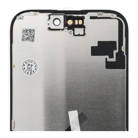LCD ekrāns (m) iPhone 16 ar digitizatoru - melns (m) (HD+ Incell) IC Transferable