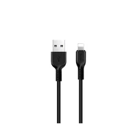 Kabelis USB-A uz Lightning Hoco 2,4A 1 m X20 melns