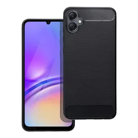 Oglekļa šķiedras viedtālruņa apvalks SAMSUNG A05 melns