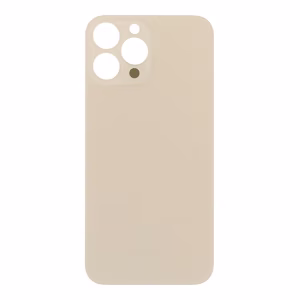 Aizmugurējais vāciņš iPhone 13 Pro Max Zelta (bigger hole paredzēts camera) OEM