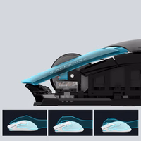 Machenike M7 Pro Bezvadu spēļu pele - melns