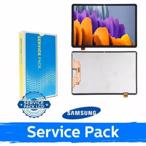 LCD displejs saderīgs ar Samsung X700 / X706 Tab S8 11'' melns (Service Pack)