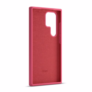 Etteri Silikona maciņš for Samsung Galaxy S25 Ultra raspberry