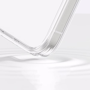 AmazingThing Minimal viedtālruņa apvalks iPhone 16 Pro Max silikona apvalks - caurspīdīgs