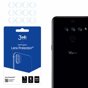 3mk Lens Protection – kameras objektīva aizsargs modelim LG V50 ThinQ 5G
