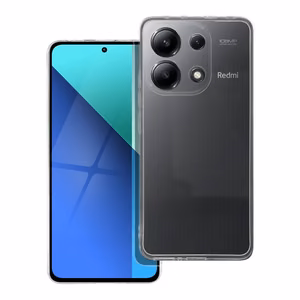 Caurspīdīgs viedtālruņa apvalks 2 mm BOX paredzēts XIAOMI Redmi Note 13 4G