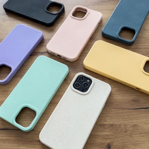 Eco Case viedtālruņa apvalks iPhone 12 Pro dzeltenais