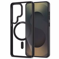 Tech-Protect Magmat MagSafe Maciņš for Samsung Galaxy S26 Ultra - caurspīdīgs melns