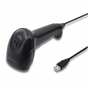 Qoltec 50866 – vadu 1D CCD svītrkodu skeneris, USB, melns