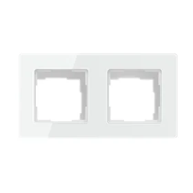 Avatto 2 Socket TS20 light switch frame (white)