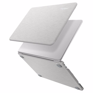 Spigen Urban Fit pelēks maciņš 2026. gada MacBook Neo 13 collu datoram