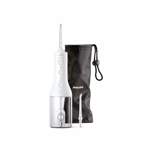 Philips Sonicare Power Flosser bezvadu mutes irigators HX3826/31 – 1 uzgalis, 250 ml, balts