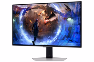 Samsung G60SD monitors 68,6 cm (27") 2560 x 1440 pikseļi Quad HD OLED sudrabs