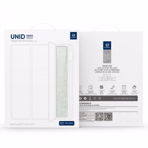 Maciņš Dux Ducis Unid priekš Apple iPad Air 13 (2025) / Air 13 (2024) / iPad Pro 12.9 (2018 / 2020 / 2021 / 2022) zaļš