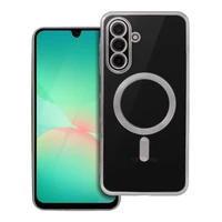 ELECTRO MAG COVER magnētiskais viedtālruņa apvalks, saderīgs ar MagSafe, paredzēts SAMSUNG A26, titāna pelēks