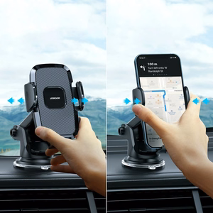 Joyroom JR-ZS259 clamp car holder with three adjustable legs - black
