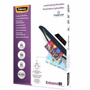 LAMINATOR POUCH IMAGELAST/A5 80 100PCS 5306002 FELLOWES