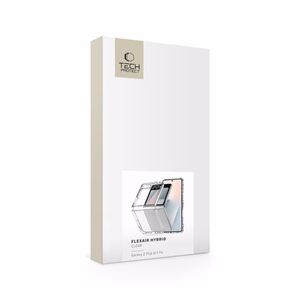 Tech-Protect FlexAir Hibrīda viedtālruņa apvalks Samsung Galaxy Z Flip 6 / 7 FE - caurspīdīgs