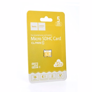 HOCO atmiņas karte microSD 32GB klase 10