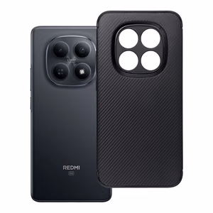 Maciņš priekš Xiaomi Redmi Note 15 PRO 5G Carbon Premium melns