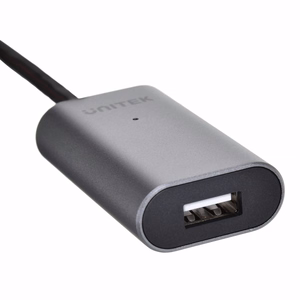 UNITEK Y-271 USB kabelis 5 m USB 2.0 USB A Pelēks