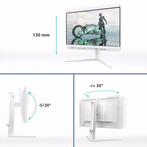 Philips Evnia 27M2N3201A/00 monitors 68,6 cm (27") 1920 x 1080 pikseļi Full HD LCD balts