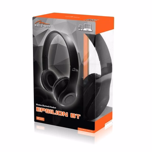 MEDIA-TECH EPSILION BT MT3591 bezvadu austiņas Bluetooth 4.2 mikrofons radio FM melnas