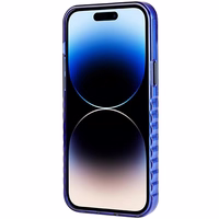 Audi IML Magnētiskais viedtālruņa apvalks iPhone 14 Pro Max - zils