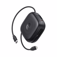 Portatīvais lādētājs saderīgs ar MagSafe Forcell F-Energy F10K5 PD3.1 QC3.0 3A 22,5W 10000 mAh saderīgs ar Apple Watch melna