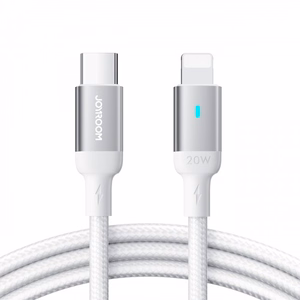 USB kabelis Joyroom S-CL020A10 balts Type-C / Lightning 120cm (līdz 20W)