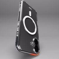 SBS Extreme Mag D3O Magnētiskais Apvalks iPhone 16 Plus - Caurspīdīgs