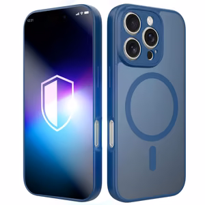 3mk Misty MagCase for iPhone 16 Pro Max - Blue