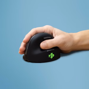 MOUSE USB OPTICAL BREAK/BLACK RGOHBRSWLBL R-GO TOOLS