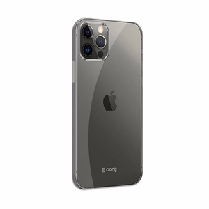 Crong Crystal Slim vāciņš ierīcei iPhone 12 Pro Max, caurspīdīgs