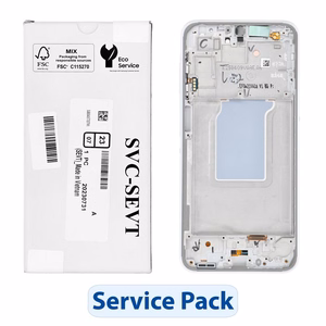 ServicePack LCD displejs SAMSUNG A26 5G A266B balts GH82-37049B