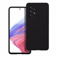 Silikona viedtālruņa apvalks SAMSUNG A53 5G melns