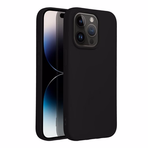 SILIKONA viedtālruņa apvalks IPHONE 14 Pro melns