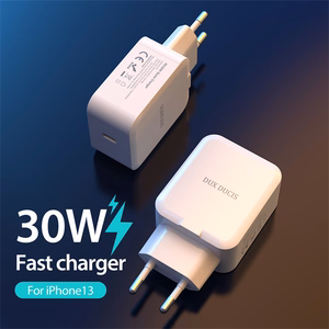 Wall charger Dux Ducis C100 - Type C - PD 30W 3A white