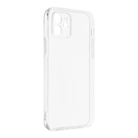 Caurspīdīgs 2 mm viedtālruņa apvalks IPHONE 12 (ar kameras aizsardzību)